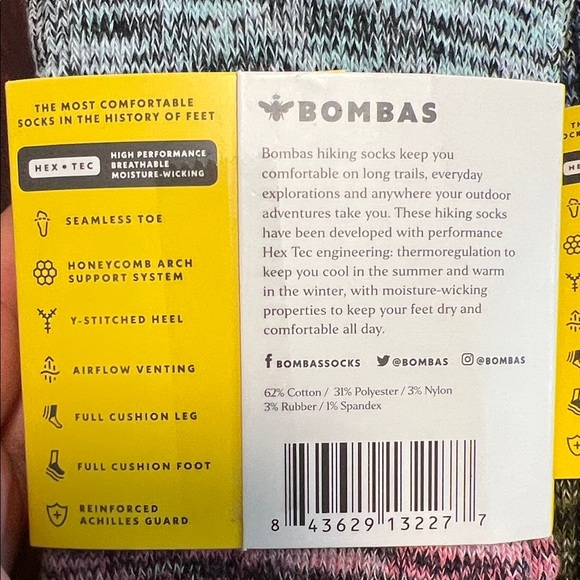 Bombas Hiking Socks - Picture 4 of 4
